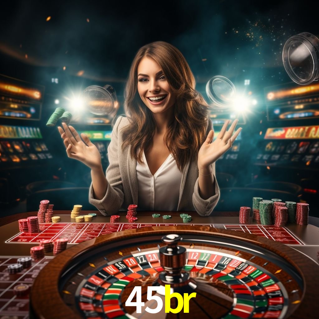 45br: Jogos de Caça-Níqueis-Altas Recompensas, Roleta-Velocidade, Blackjack-Desafios Máximos